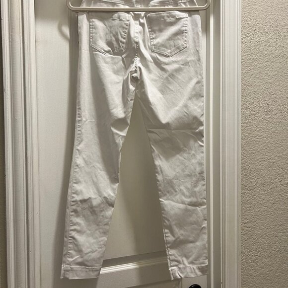 Michael Kors Izzy Skinny Mid-Rise White Jeans Size 0 - Picture 2 of 5
